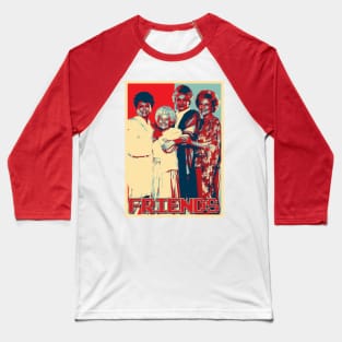 Golden Girls Pop Art Baseball T-Shirt